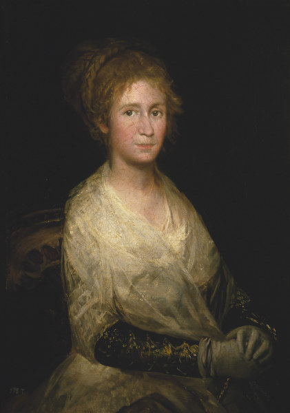 Unknown woman (Josefa Bayeu) from Francisco José de Goya