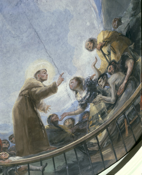Miracle of St. Antony from Francisco José de Goya