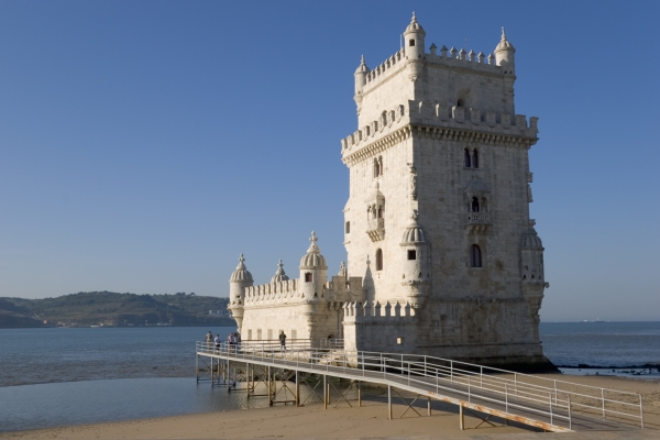 The Torre de Belem, built c.1514 (photo) (see also 237479, 237481 & 237483)  from 