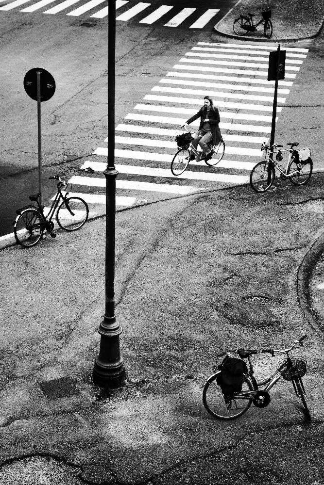 five city bikes from Franco Maffei