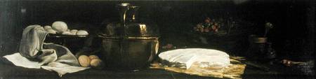 Still Life with Brie from François Bonvin