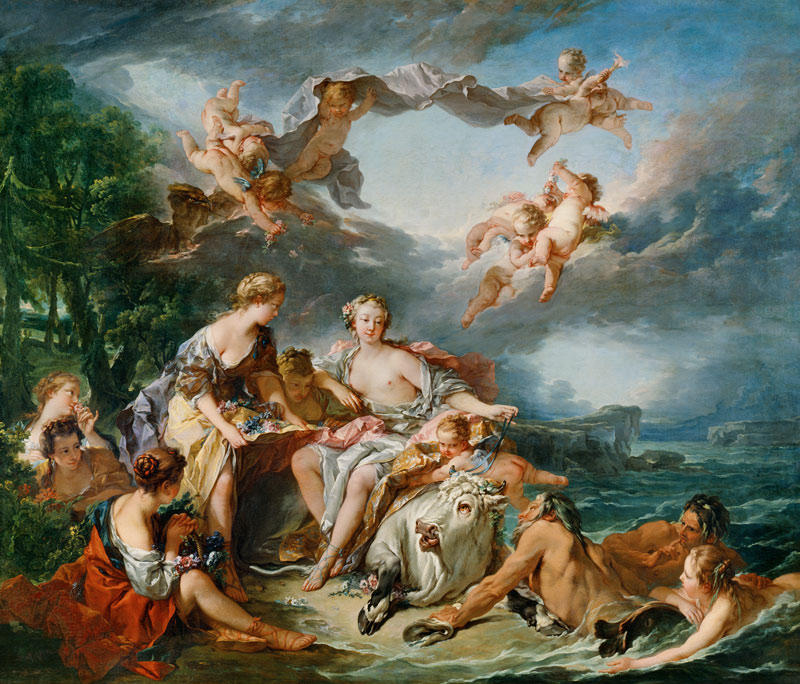 The Rape of Europa from François Boucher
