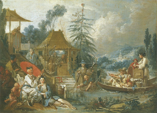 fishing Chinese from François Boucher