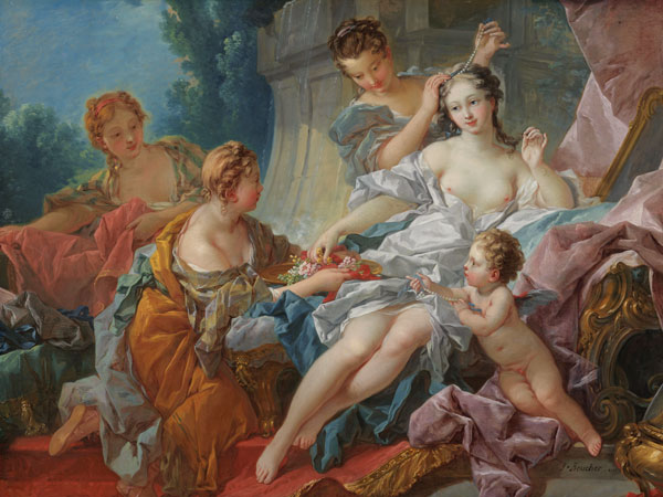 The toilet of Venus. from François Boucher