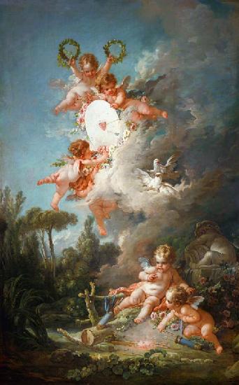 Cupid's Target, from 'Les Amours des Dieux'