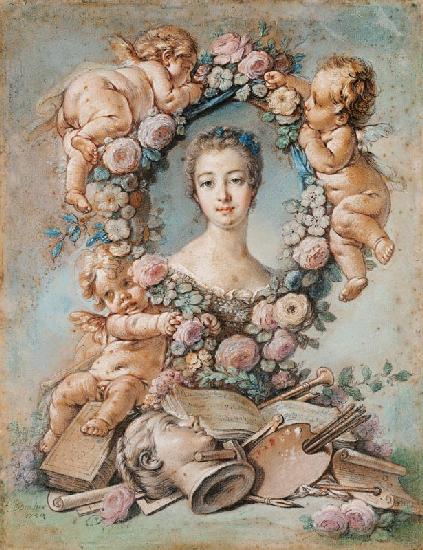 Portrait of the Marquise de Pompadour (1721-1764)