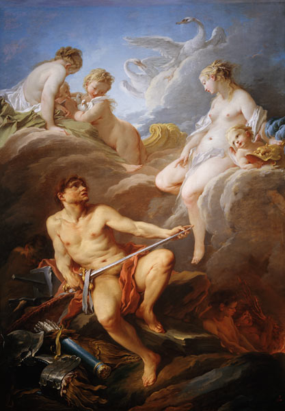 Venus Asking Vulcan for the Armour of Aeneas from François Boucher