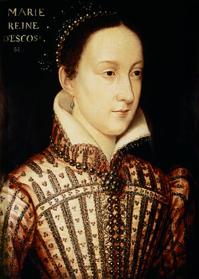 Miniature of Mary Queen of Scots from François Clouet