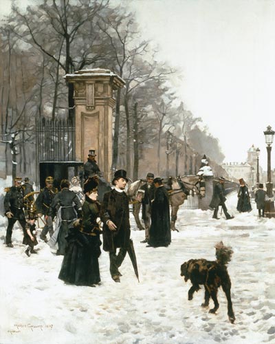 Walk in the wintry Brussels from François Gailliard