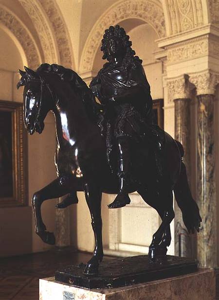 Model for the Equestrian Statue of Louis XIV, sculpture from Francois  Girardon
