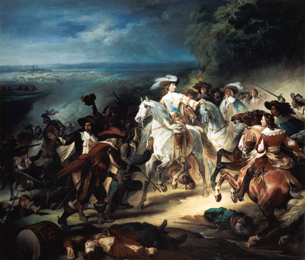 Battle of Rocroy, 19th May 1643 from François-Joseph Heim