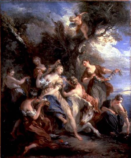 The Rape of Europa from François Lemoyne