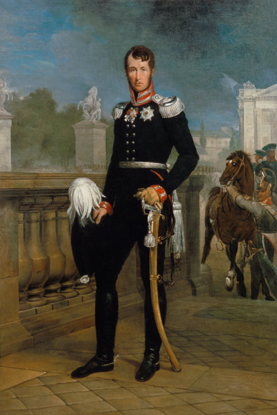 Frederick William III from François Pascal Simon Gérard