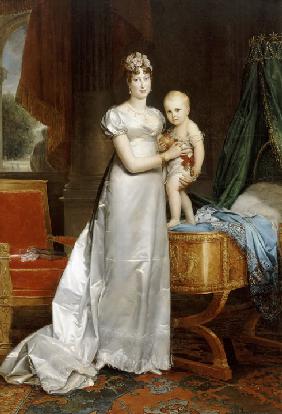 Empress Marie-Louise With the King of Rome