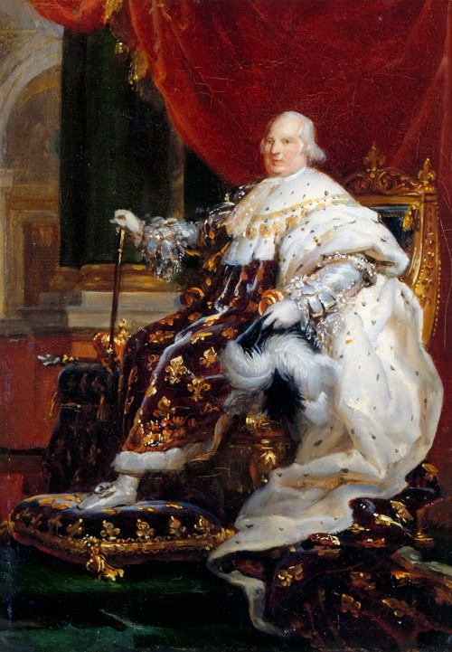 Portrait of Louis XVIII (1755-1824) from François Pascal Simon Gérard