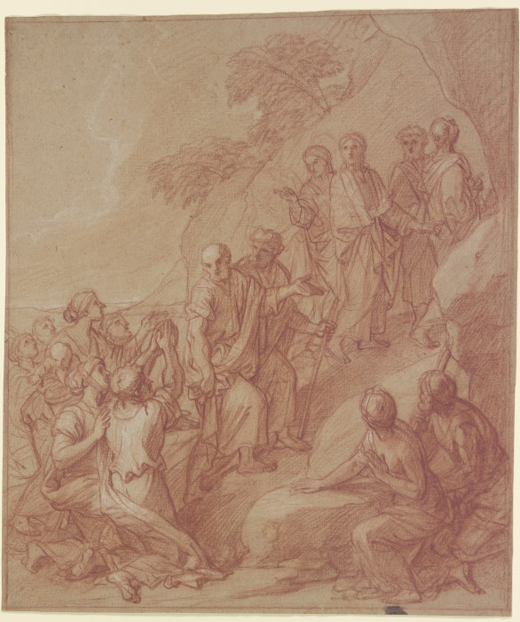 Appointing of the apostles from Francois Verdier