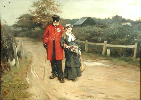 Going Home from Frank Holl