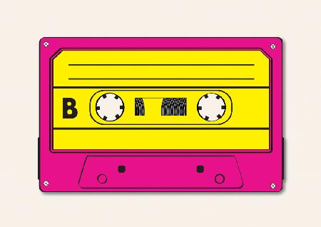 Pink Tape Cassette