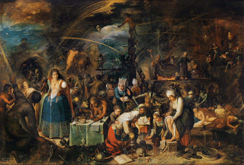 Witch meeting from Frans Francken d. J.