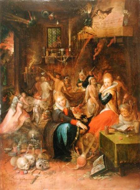 An Incantation Scene from Frans Francken d. J.