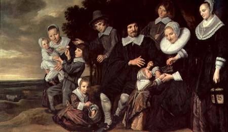Family Group in a Landscape from Frans Hals