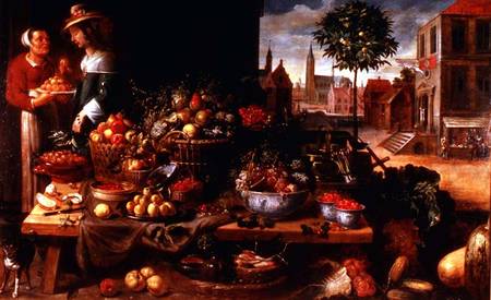 The Fruit Stall from Frans Snyders
