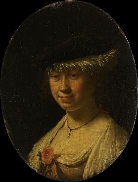 Portrait of a Woman with a Cap