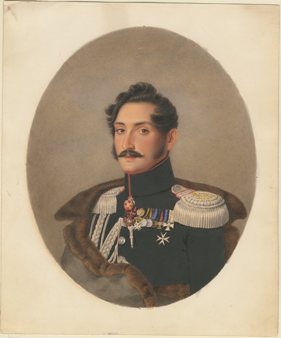 Portrait of Count Alexey Fyodorovich Orlov (1787-1862) from Franz Krüger