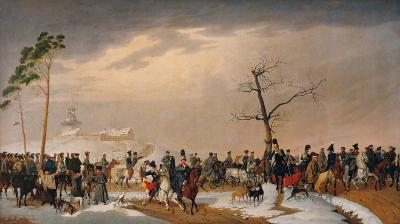 Marsch preußischer Kavallerie 1815