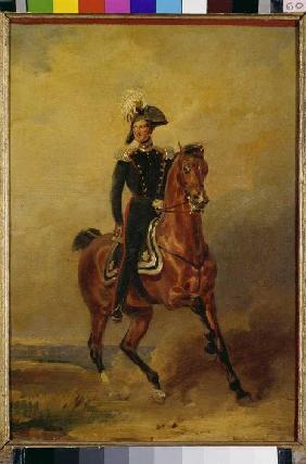 Tsar Nikolaus to horse