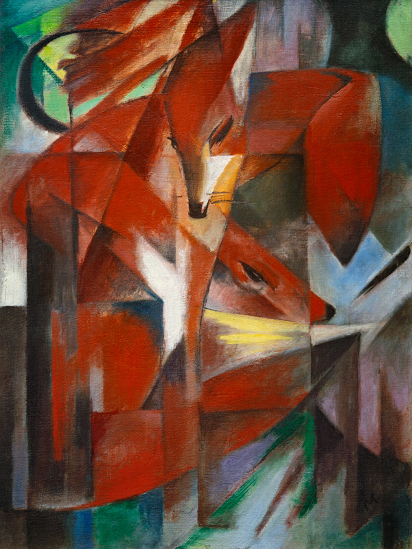 The Fox from Franz Marc