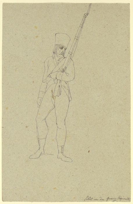Soldat von den Grenzregimenten from Franz Pforr