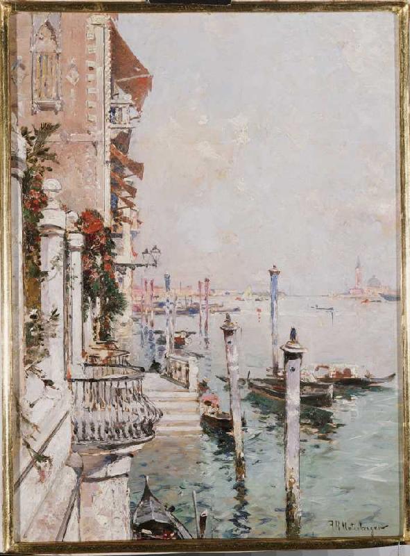 Der Canal Grande, Venedig. from Franz Richard Unterberger