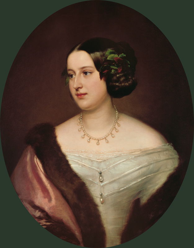 Portrait of Klara of Aldringen from Franz Schrotzberg