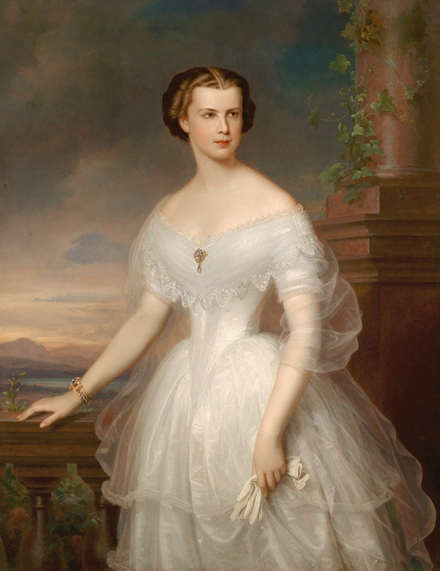 Portrait of Elisabeth of Bavaria from Franz Schrotzberg
