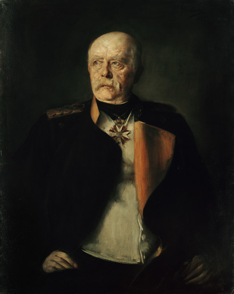 Otto von Bismarck, c.1890 from Franz von Lenbach