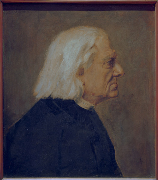 Franz Liszt from Franz von Lenbach