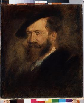 Portrait of the artist Wilhelm Busch (1832-1908)