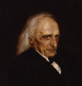 Portrait of Theodor Mommsen (1817-1903) Detail