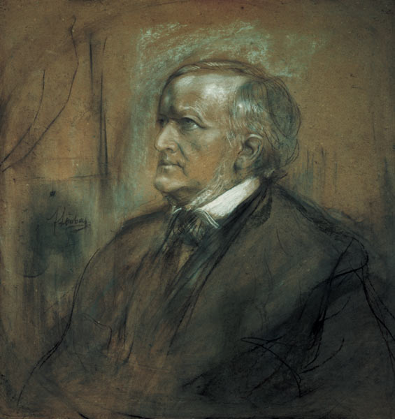 Bildnis Richard Wagner from Franz von Lenbach
