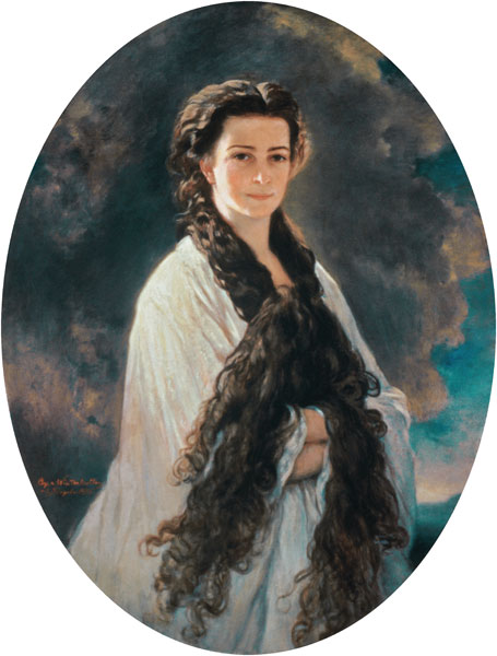 Kaiserin Elisabeth von Österreich im Morgenlicht from Franz Xaver Winterhalter