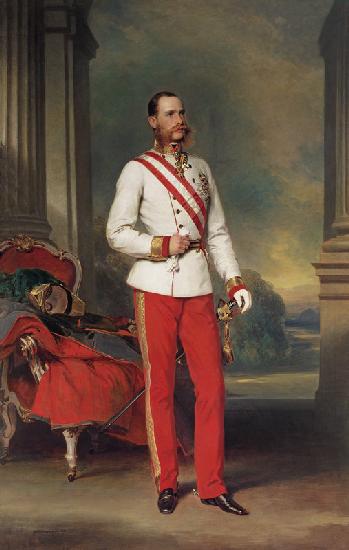 Franz Joseph I, Emperor of Austria (1830-1916) wearing the dress uniform of an Austrian Field Marsha