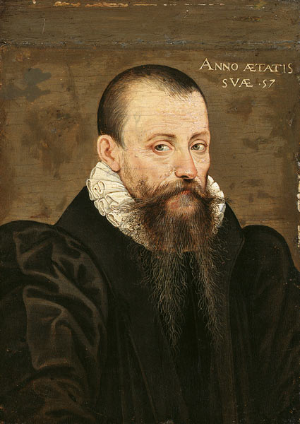 Bildnis des Michel Eyquem de Montaigne (1533-1592). from Französisch