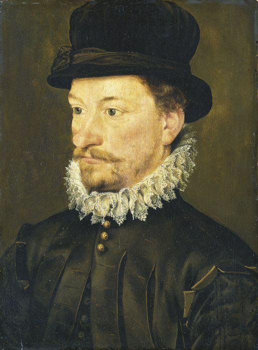 Half-length Portrait of a Young Man from Französischer Meister um 1550/1600