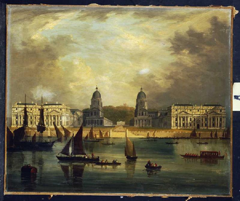 Ansicht von Greenwich from Frederick Calvert