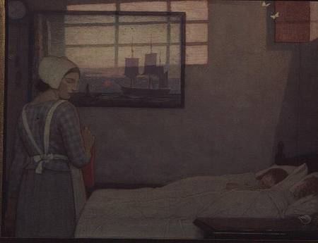 A Summer Evening from Frederick Cayley Robinson
