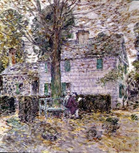 Indian Summer in Colonial Days from Frederick Childe Hassam