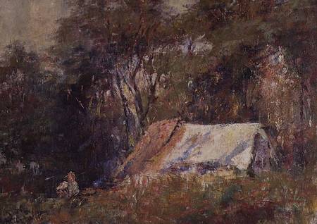 A Camp in the Bush, Macedon from Frederick McCubbin