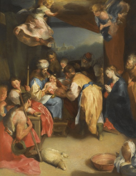 The circumcision of Christ from Frederico (Fiori) Barocci