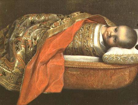 Portrait of the newborn Federigo di Urbino from Frederico (Fiori) Barocci